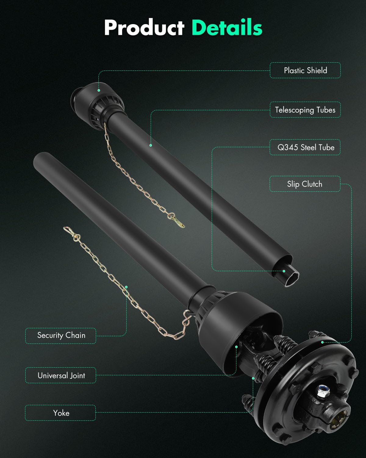 Amazon.com: SCITOO Black 48