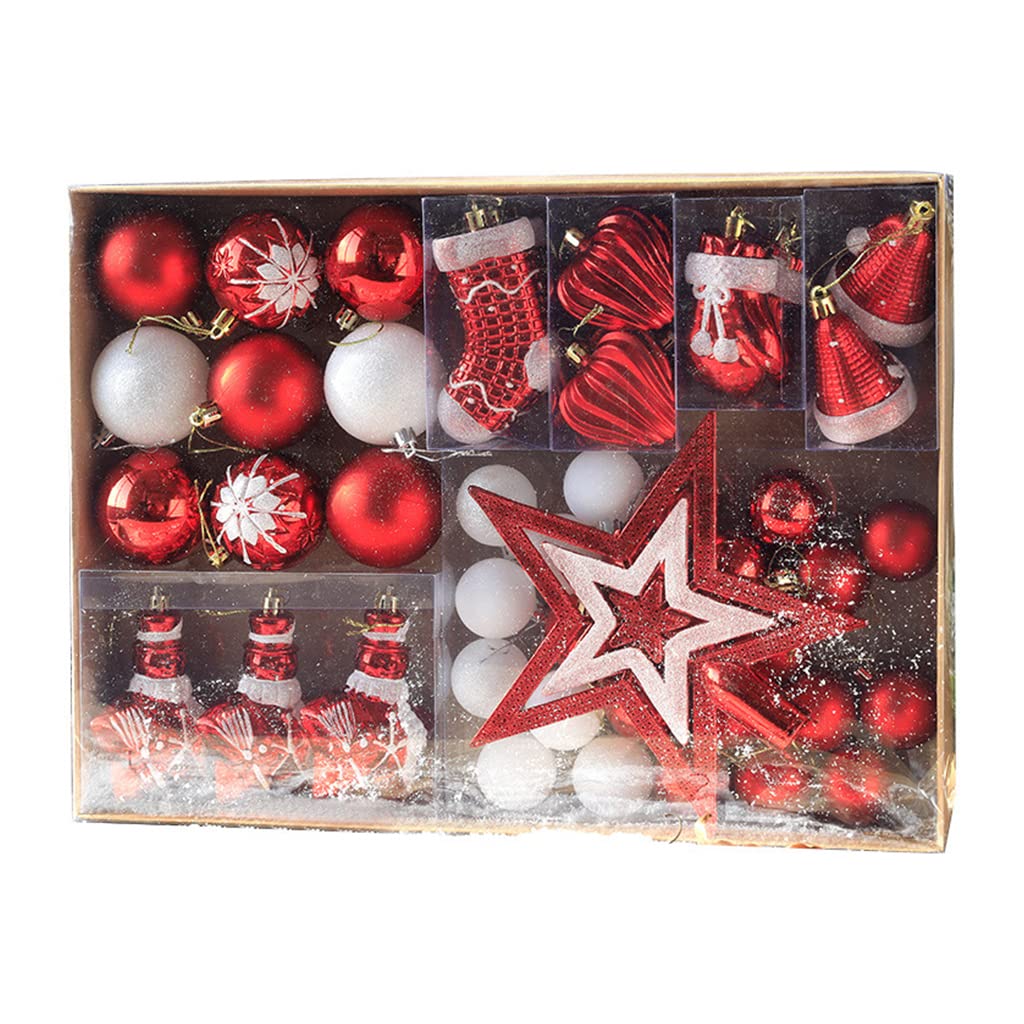 Tsophreniq Christmas Tree Ball Set Decoration Hanging Ornaments Snowman for Doll for Christmas Tree Pendant Holiday Party Deco Hanging Balls Ornaments