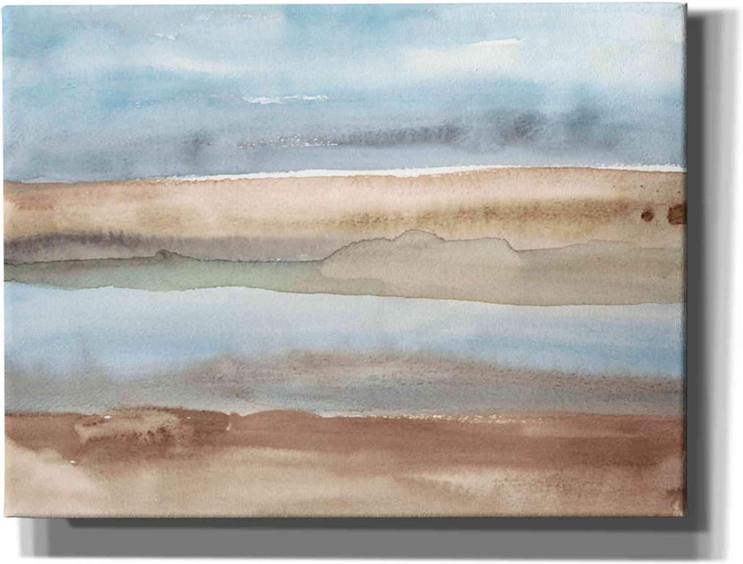 Epic Graffiti 'Plein Air Riverscape II' by Alicia Ludwig Canvas Wall Art, 16"x12"