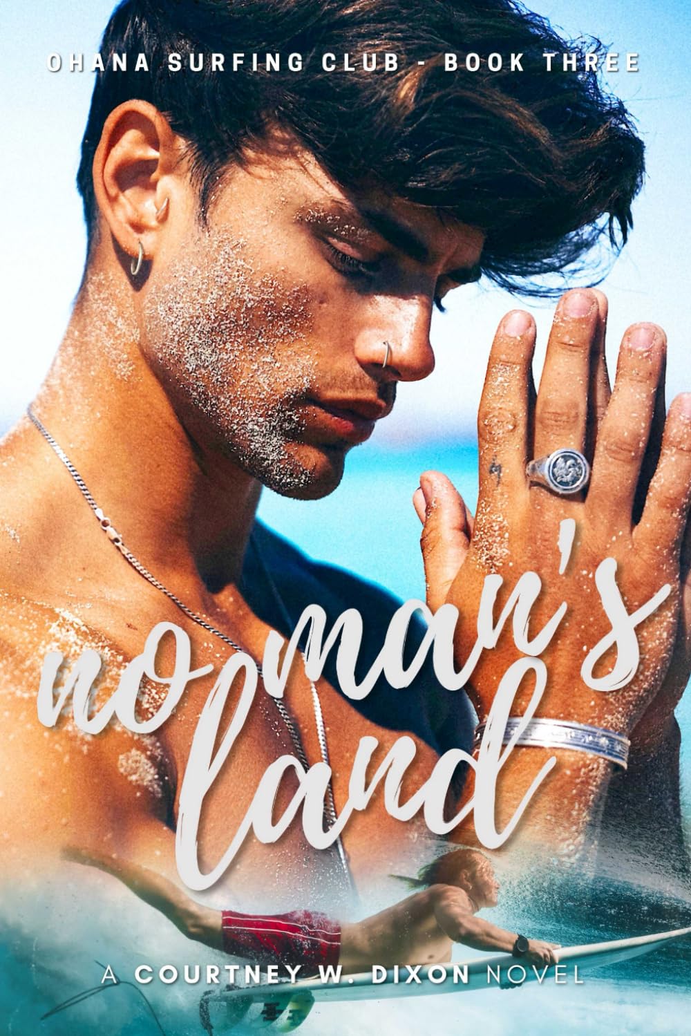 No Man's Land - A M/M Hawaiian Surfing Age Gap Student Romance (Ohana Surfing Club - Book Four)