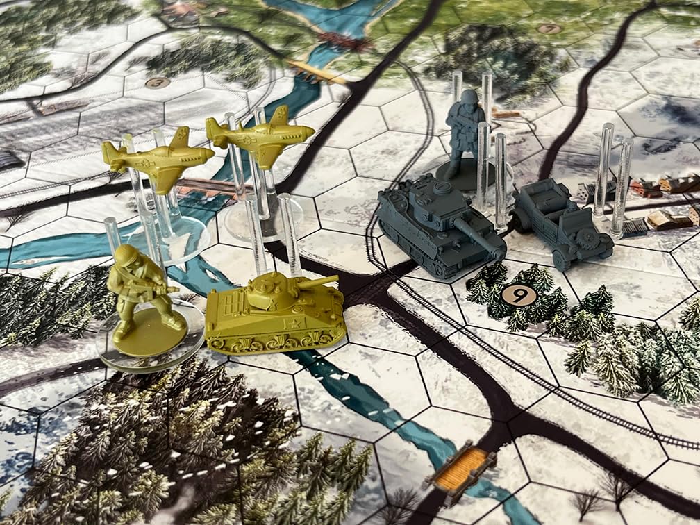 Aces & Armor, Gra planszowa z miniaturkami wojennymi z II Wojny Światowej, Strategia, Od 14 lat, 1-4 graczy, 1-2 godziny czasu gry