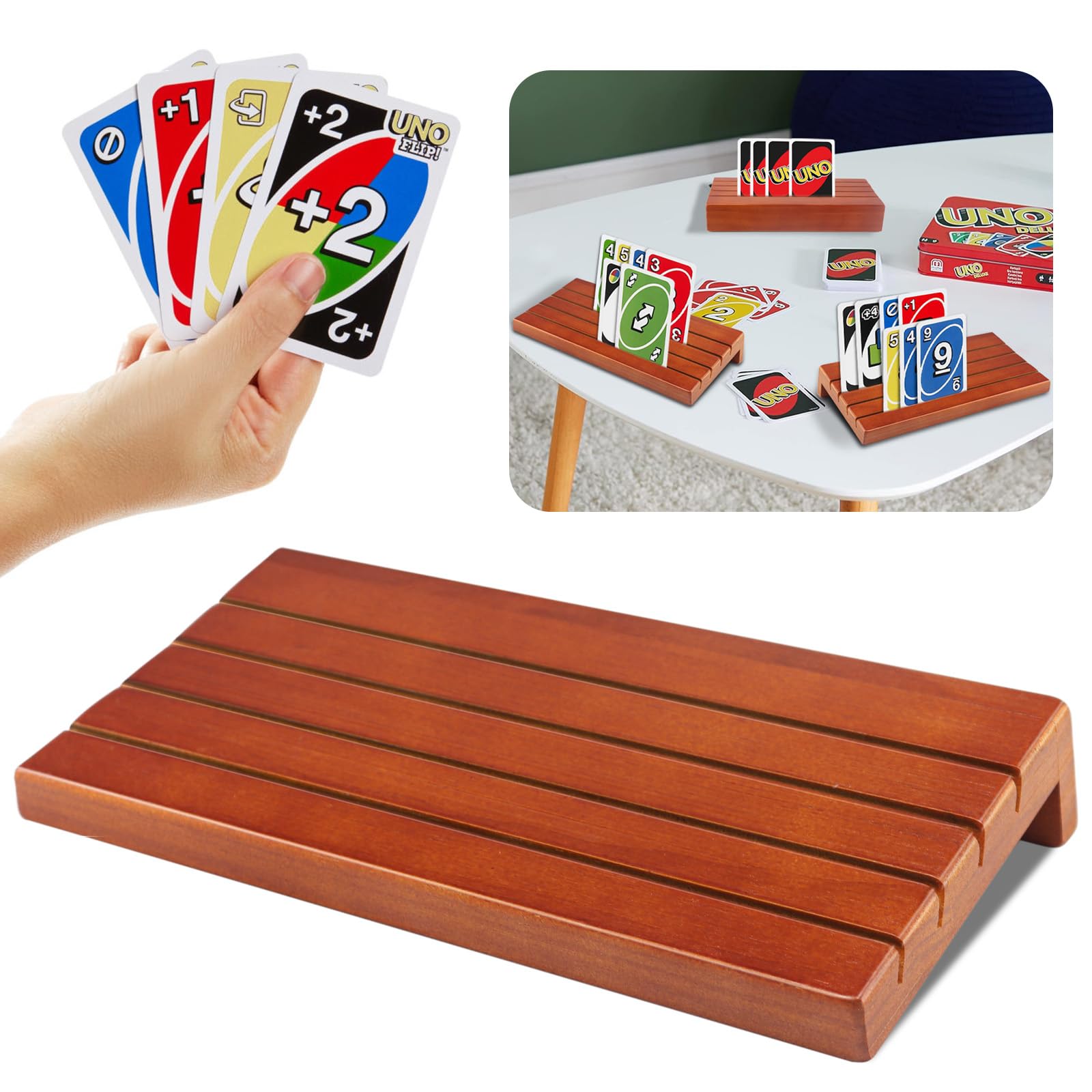 Support Pour Carte à Jouer - Rose - Neuf - Pour Tenir Vos Cartes Pendant Les Jeux