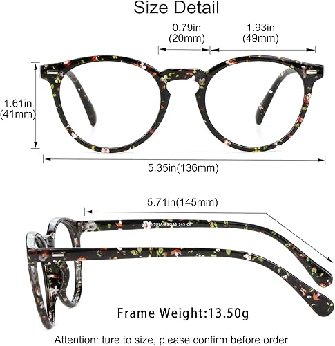 Miniatura 7 de YEIN Gafas de lectura bifocales, gafas de sol marrones fotocromáticas, +0.50+2.75 de aumento para hombresmujeres