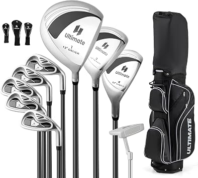 LIFEZEAL Complete Golf Set for Women Golf Club Sets with Golf Bag for Right Handed Golf Clubs Set with Driver 1# Fairway 3# Hybrid 4# Iron Zinc 6-9# Iron Zinc P# Putter