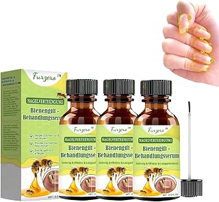 Nail Defense Bee Venom Treatment Serum, Nail Growth and Repair Serum, Bee Venom Nail Treatment serum for Nail Strengthener Cuticle (3PCS)