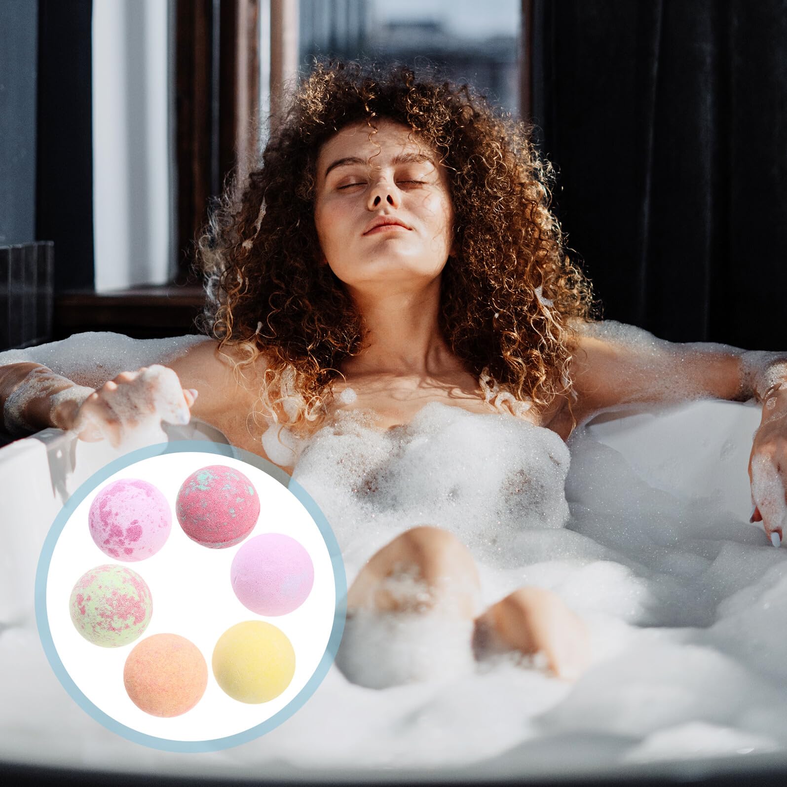 12 Stück Teiliges Bunt Sprudelnd Entspannend Pflegend für Badewanne und Spa Geeignet Hautpflege und Wohlfühlerlebnis
