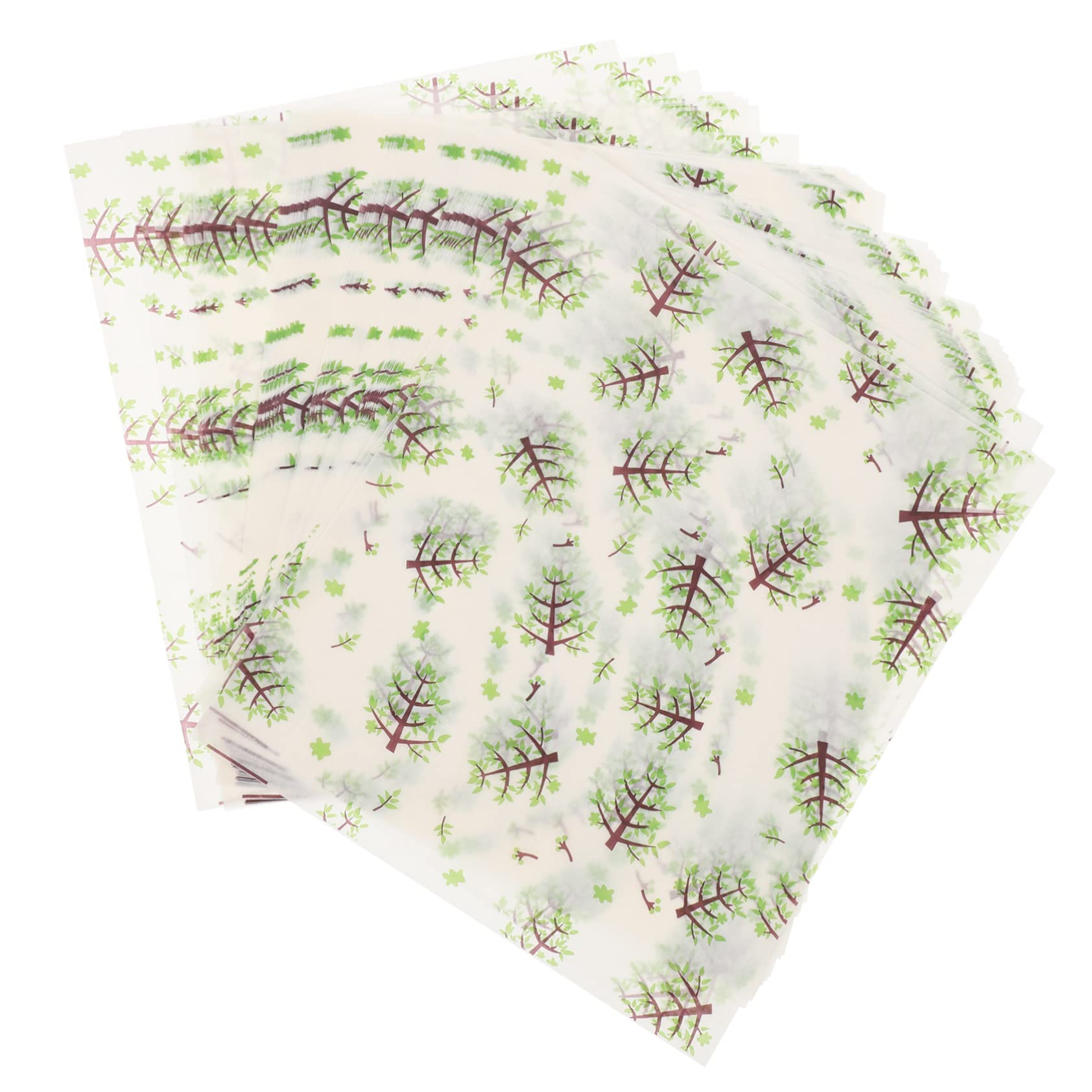 Housoutil 50 Sheets Burger Paper Wraps for Food Cookie Tins Barbecue Paper Wrap Paper Food Liners Squares Paper Cookie Wrappers Sandwich Packing Paper Household Candy Wrapper