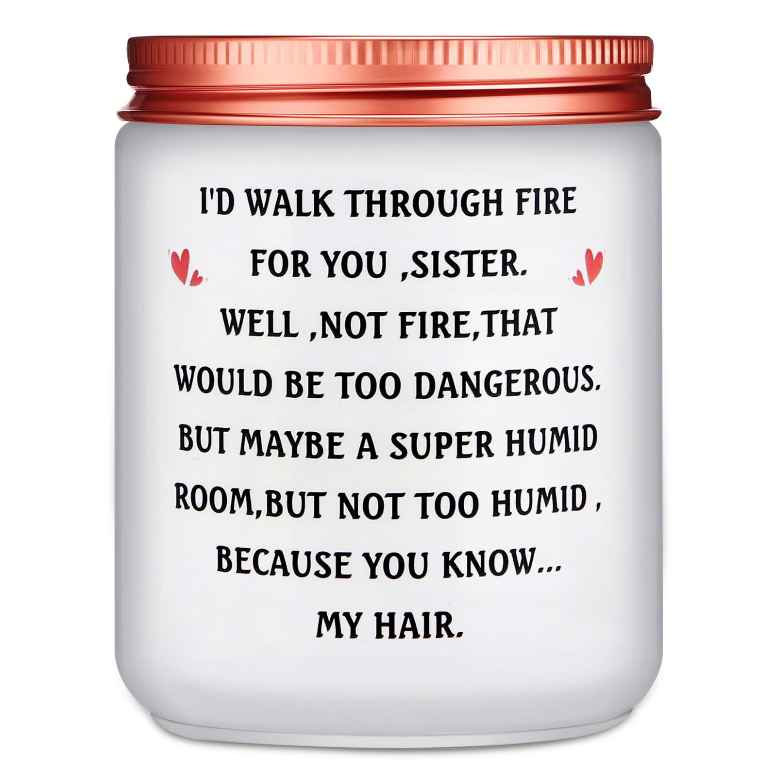Wompolle Women's Lavender Sister Gifts From Sister Brother Friend Bestie Birthday Christmas Xmas Gifts For Sisters Scented Candle For Sister Gift Birthday Presents