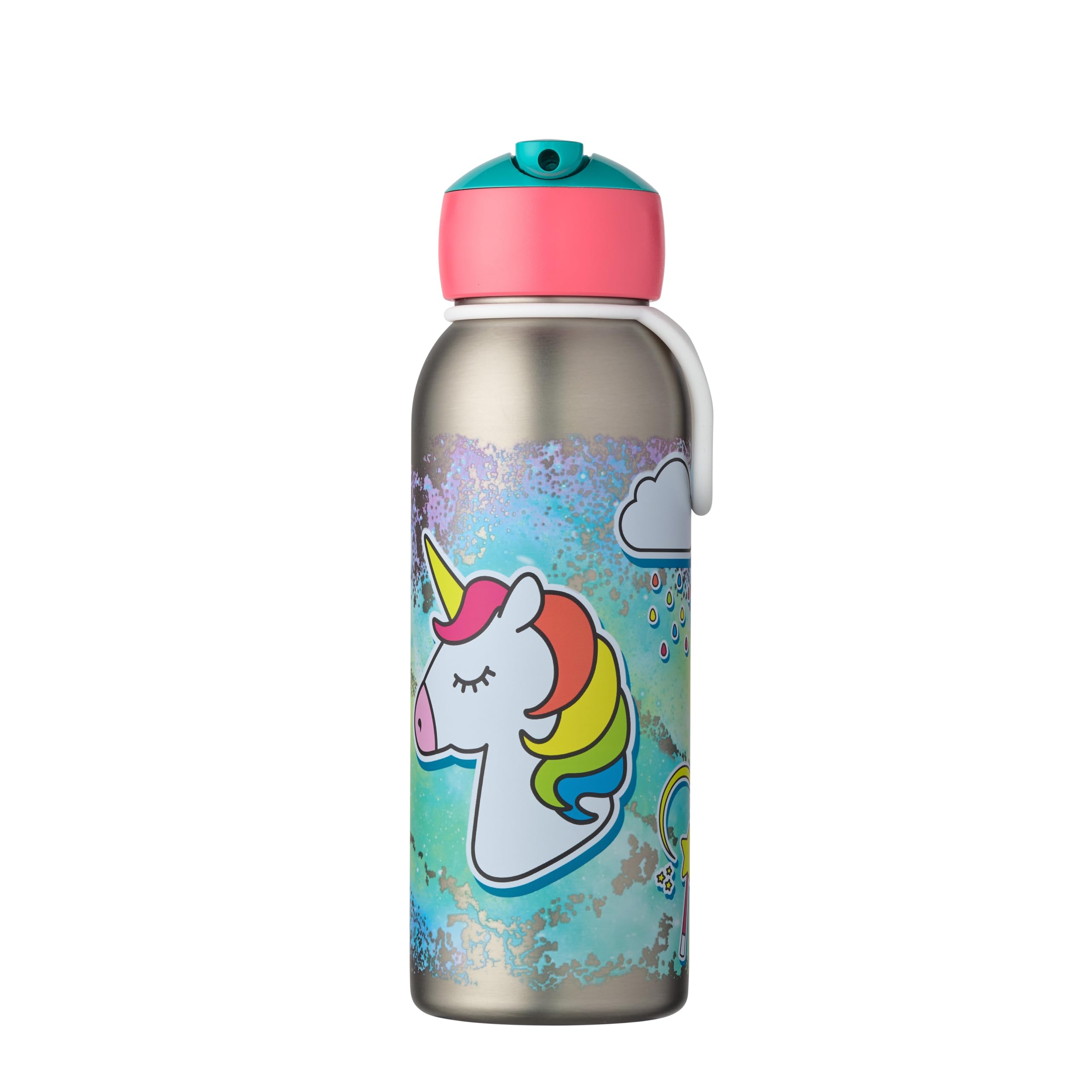 Mepal Campus Insulated Flip-Up Şişe, 350 ml Unicorn
