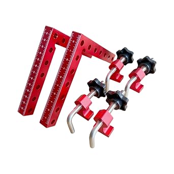 90 Degree Positioning Squares Right Angle Clamps, 140mm/5.5''