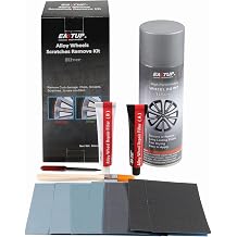 EASTUP Alloy Wheel Scratches Remove Kit Rim Touch Up Repair Kit Silver