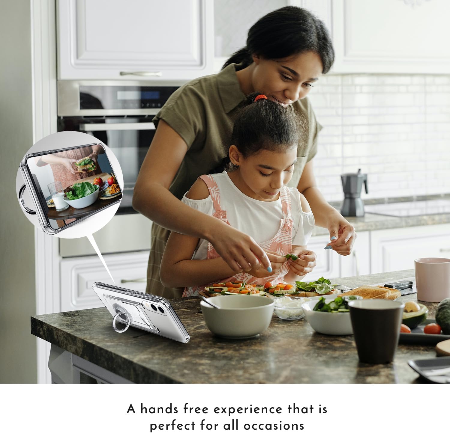 Shields Up for Samsung Galaxy S25 Edge Case, Galaxy S25 Edge Case, Minimalist Wallet Case with Card Holder & Ring Kickstand/Stand, Slim Protective Shockproof Cover for Samsung S25 Edge - Clear - Image 5