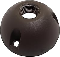 Vista 1 de Ironsmith Lighting Products Placa de montaje de aluminio, montaje empotrado de superficie resistente para iluminación de paisaje al aire libre