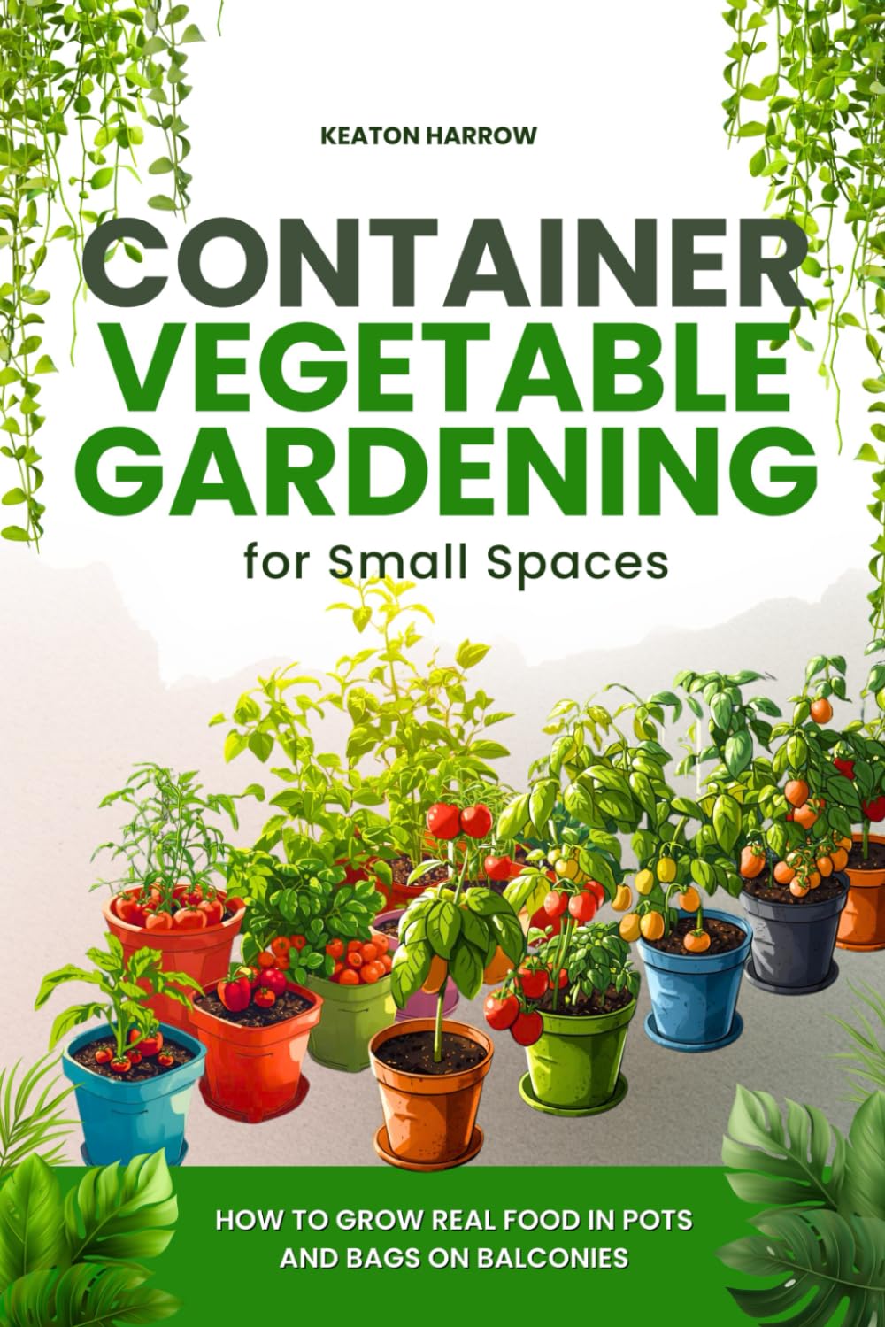 Container Vegetable Gardening for Small Spaces: How to Grow Real Food in Pots and Bags on Balconies