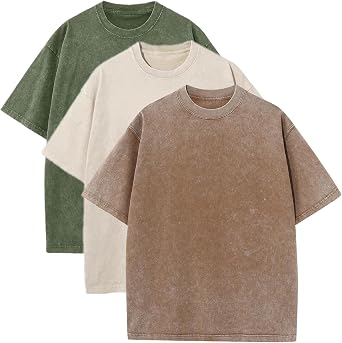Mens Oversized T-Shirts Vintage Acid Wash Cotton Tees | Mens oversized T-Shirts, Unisex vintage tees, Acid wash cotton Tshirt, Short sleeve casual shirt