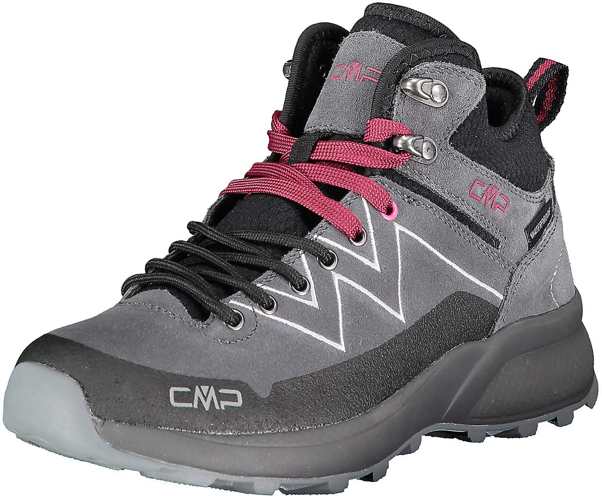 CMP Women's Wmn Kaleepso Mid Hiking Shoe WP, gray, 6 UK