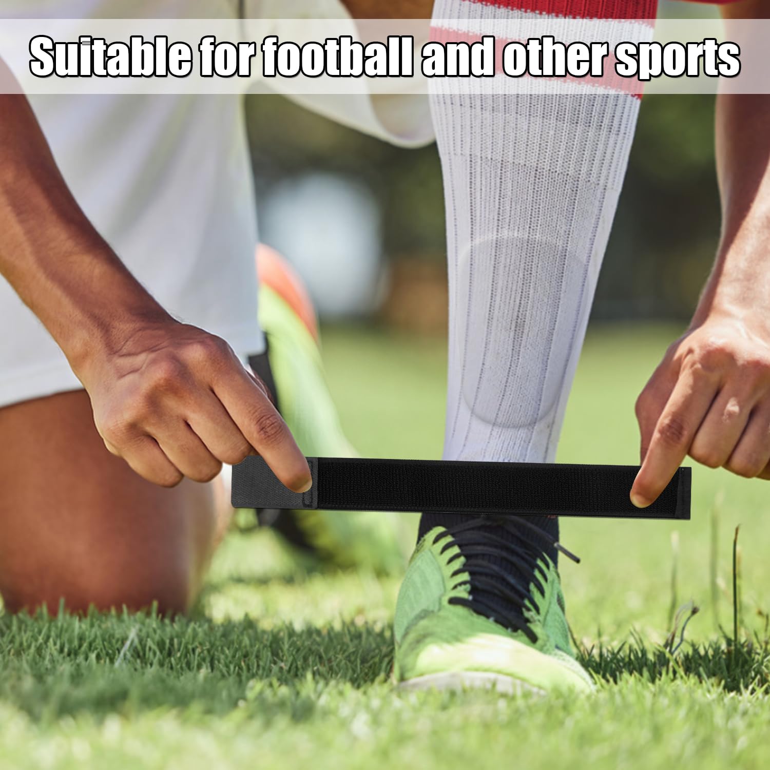 Lot De 2 Paires Protège-Tibias Football Enfants Et Adultes - Mini Protège-Jambes Sports
