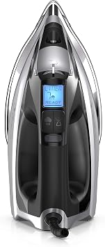 BLACK+DECKER Allure Digital Professional Steam Iron, D3060, 30% More Steam, Percison Tip, Stianless Steel Soleplate, Vertical Steam Fuction