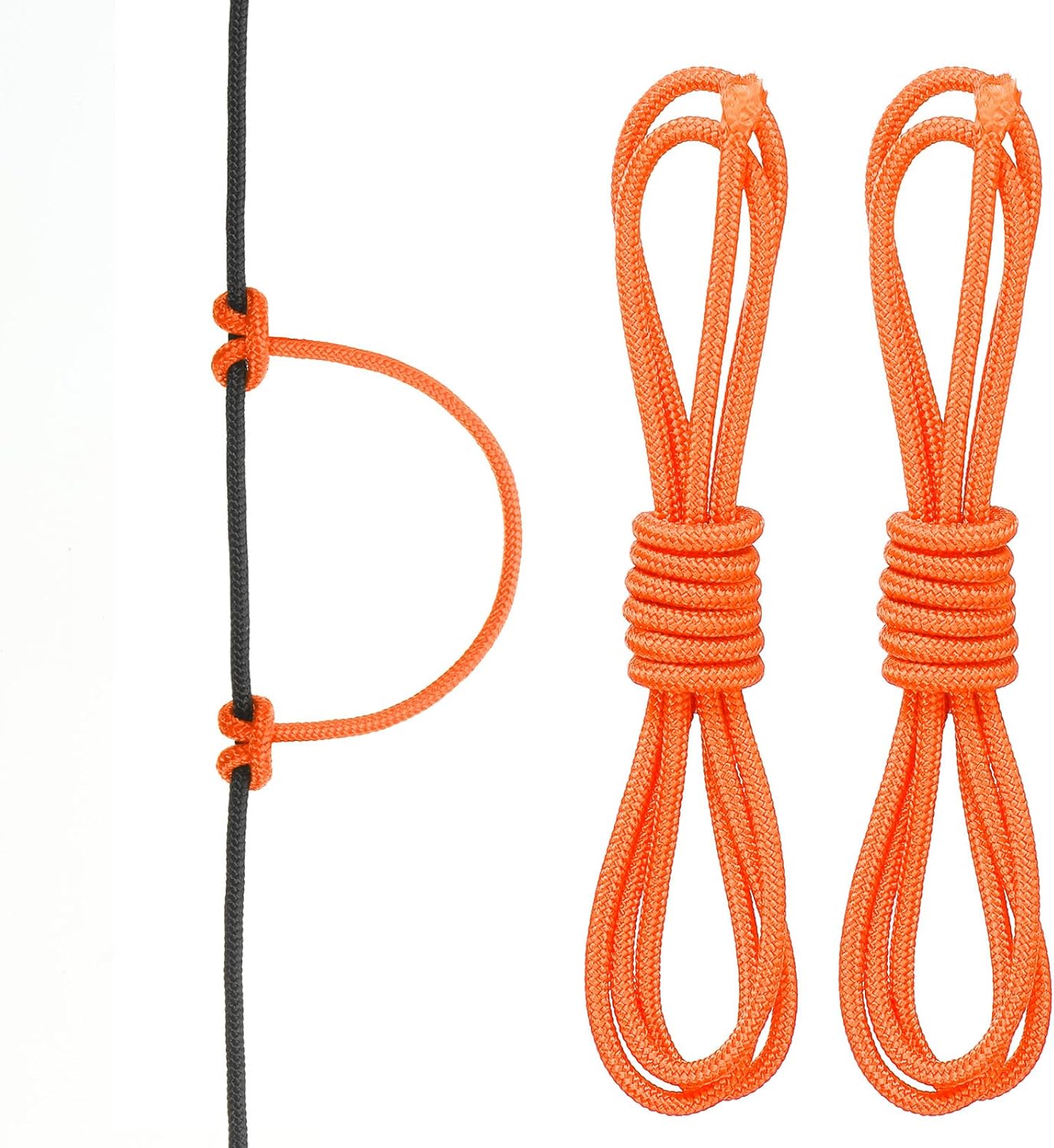 PATIKIL Archery D Loop Rope Bow D Loop String Release Material Nock Wire Nocking Loop Buckle Ring for Bowstring