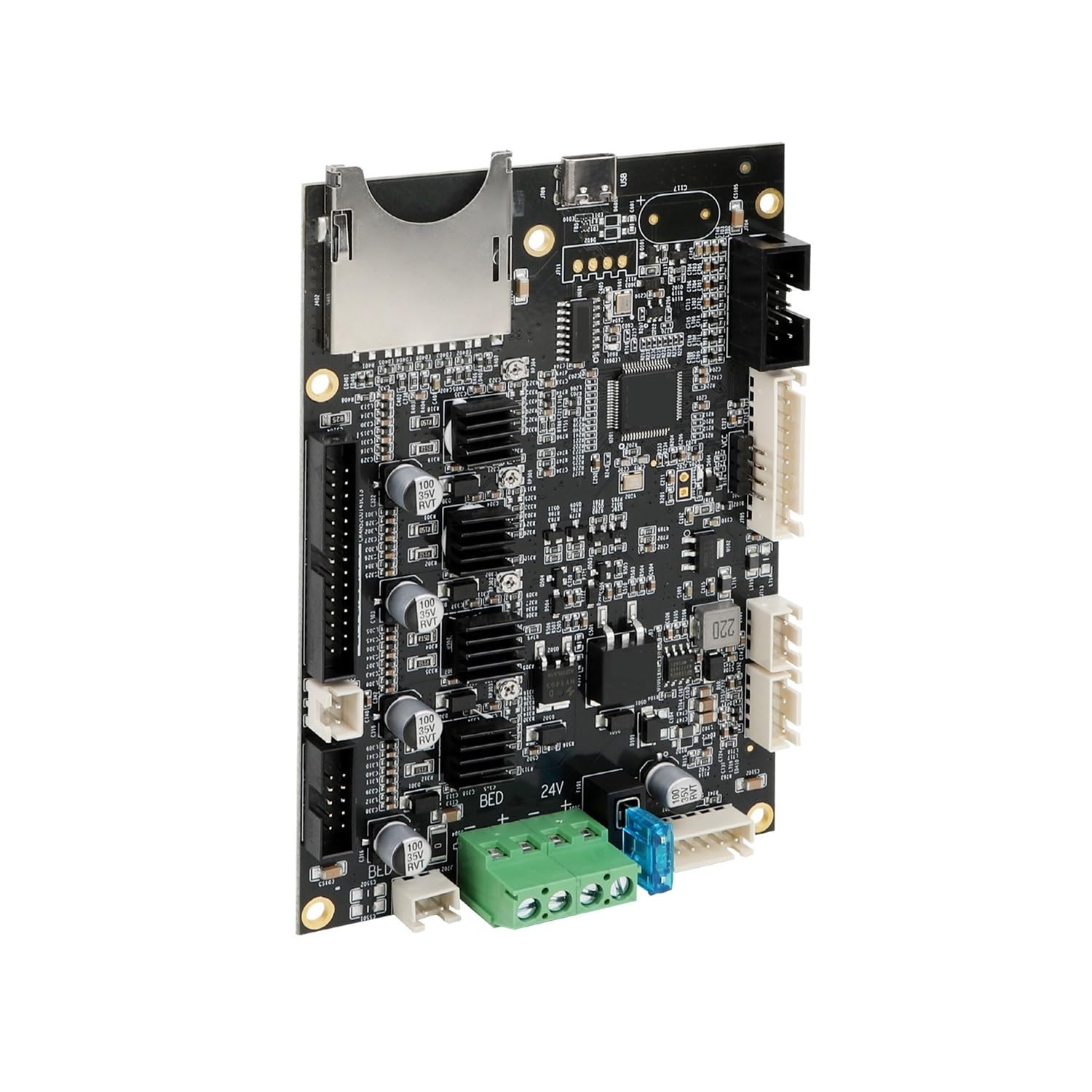 Passend for Creality Ender-3 S1 Pro Silent Mainboard Kit 32 Bit V2.4.S1 3D-Druckerteile TMC2208 STM32F401RCT6