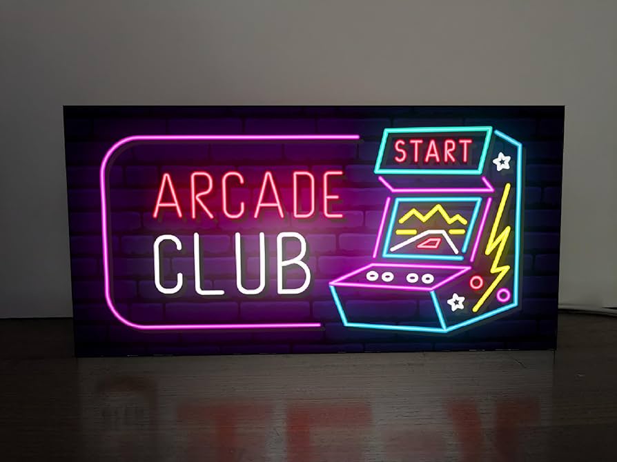 【Lサイズ】ゲームセンター レトロゲーム 照明 看板 置物 雑貨 ライトBOX Lサイズ】ゲームセンター レトロゲーム 照明 看板 置物 雑貨
