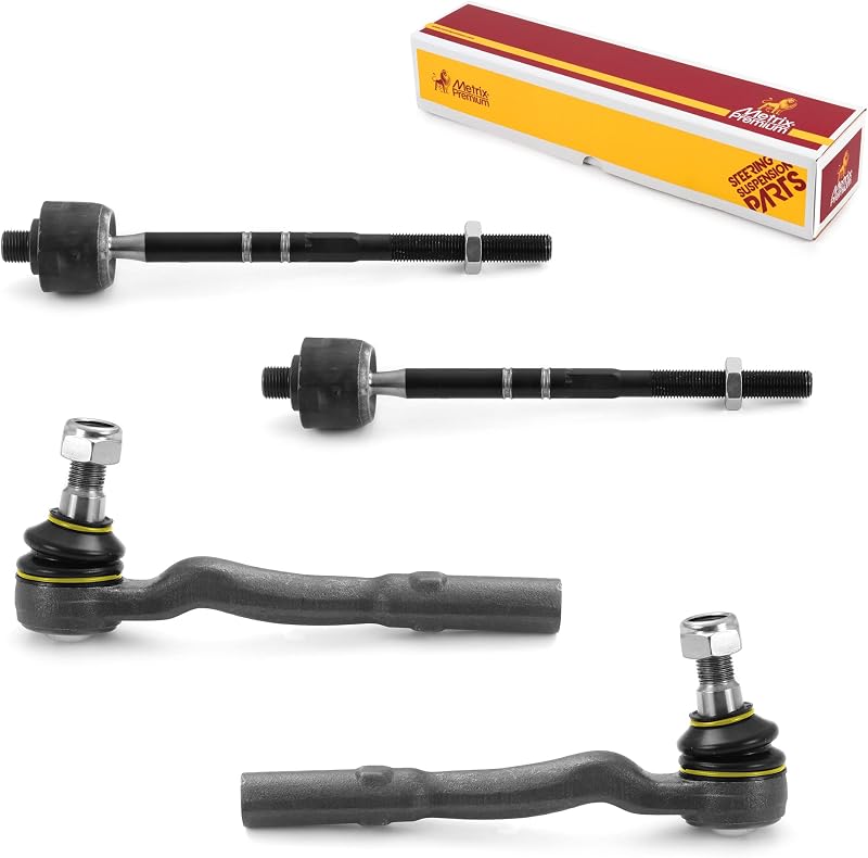 Kit de terminais de direção internos e externos dianteiros METRIX PREMIUM CHASSIS PARTS 98100MT para Mercedes-Benz E55 AMG – Conjunto