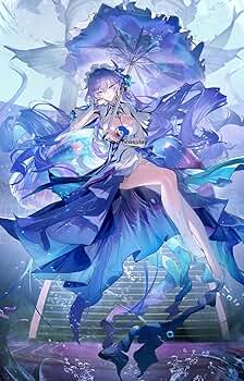 Amazon.co.jp: qiqincosplay 鳴潮 カンタレラ コスプレ衣装 ウィッグ