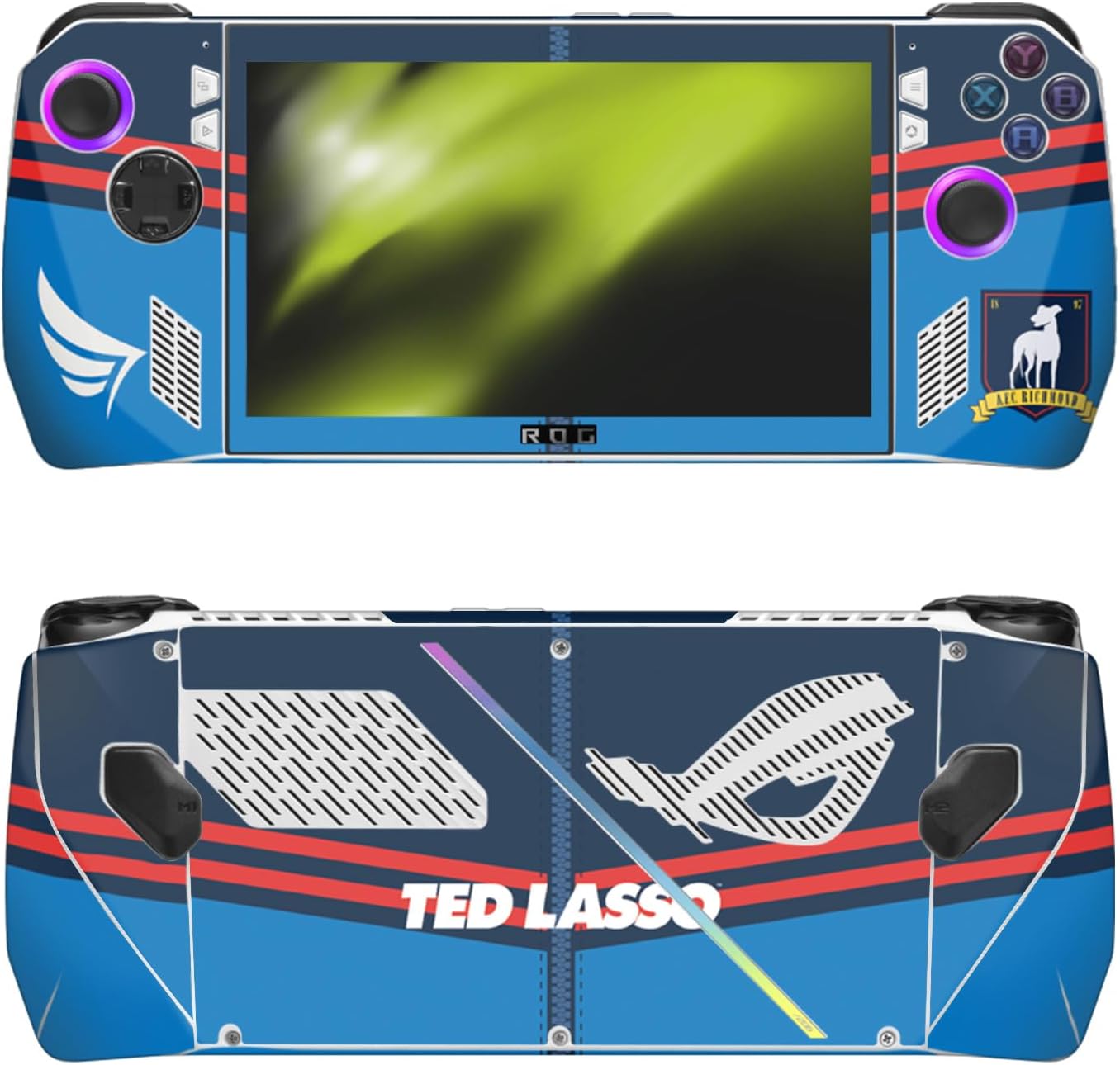 Head Case Designs Officially Licensed Ted Lasso Believe Season 1 Graphics Vinyl Sticker Skin Decal Cover Compatible with Asus ROG Ally