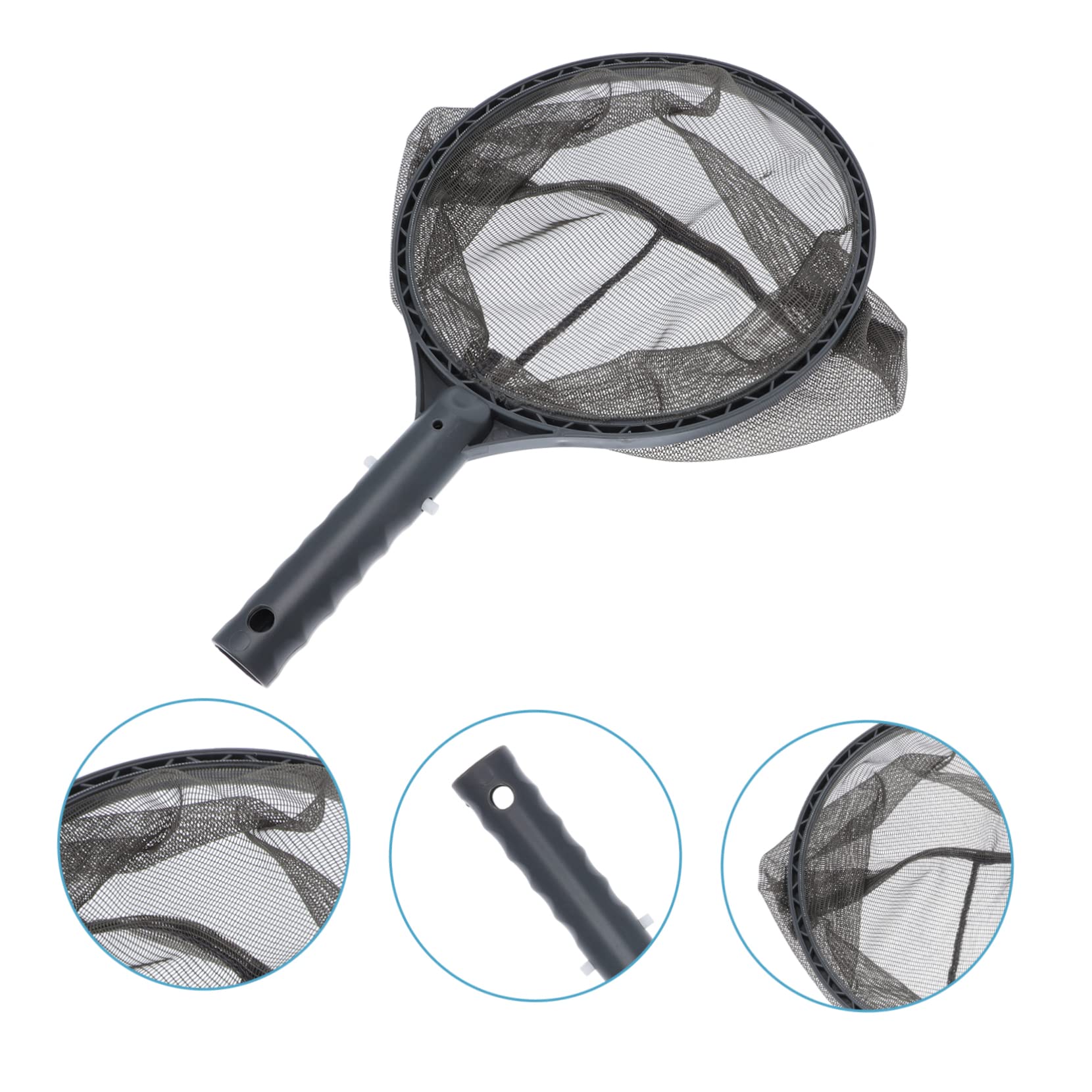 TOYANDONA 2 Piezas Limpieza para Piscina y Estanque Recogehojas Ligera Herramienta Duradera para Limpiar Desechos de Piscina Estanque y