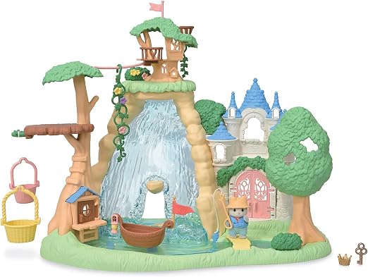 Sylvanian Families Machine à Laver Et Aspirateur Avec Accessoires - Set Réaliste Pour Maison De Poupées Dès 3 Ans