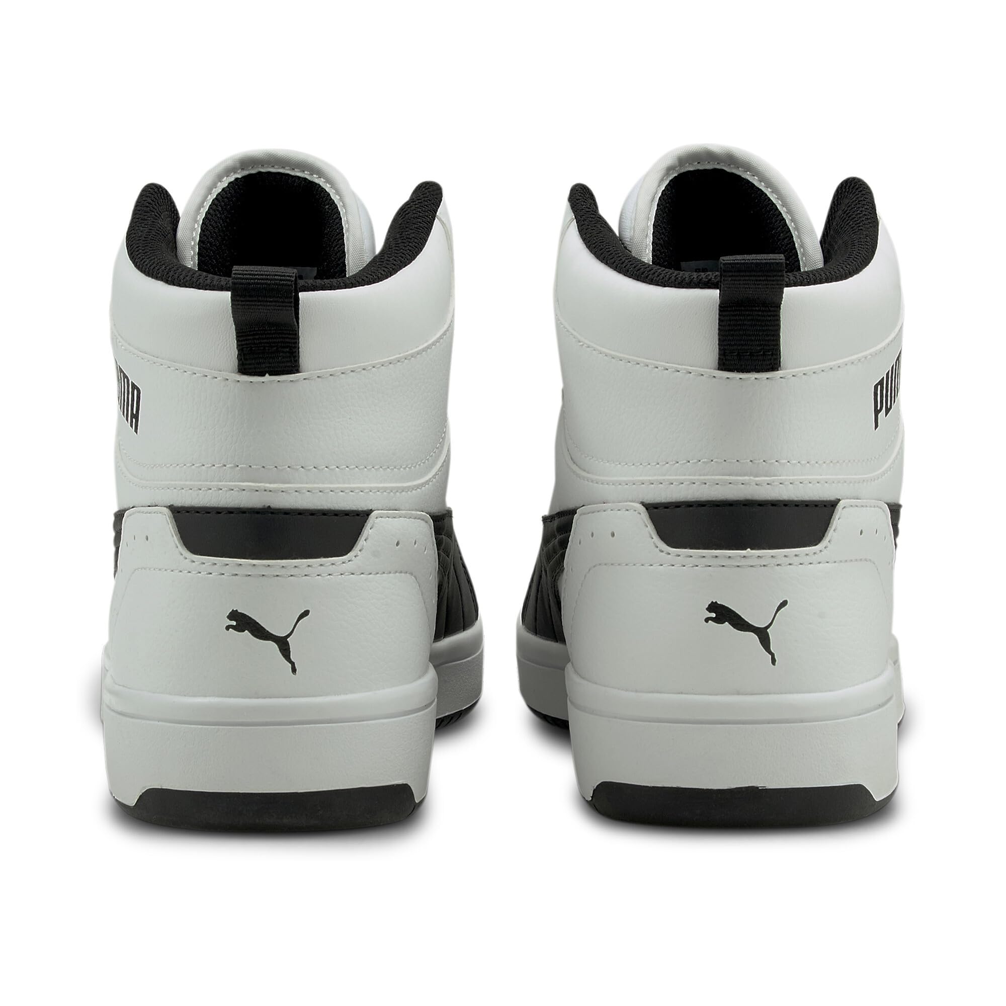 PUMA Unisex Puma Rebound JOY Turnschuhe, Puma White-Puma Black, 37.5 EU – Ansicht 3