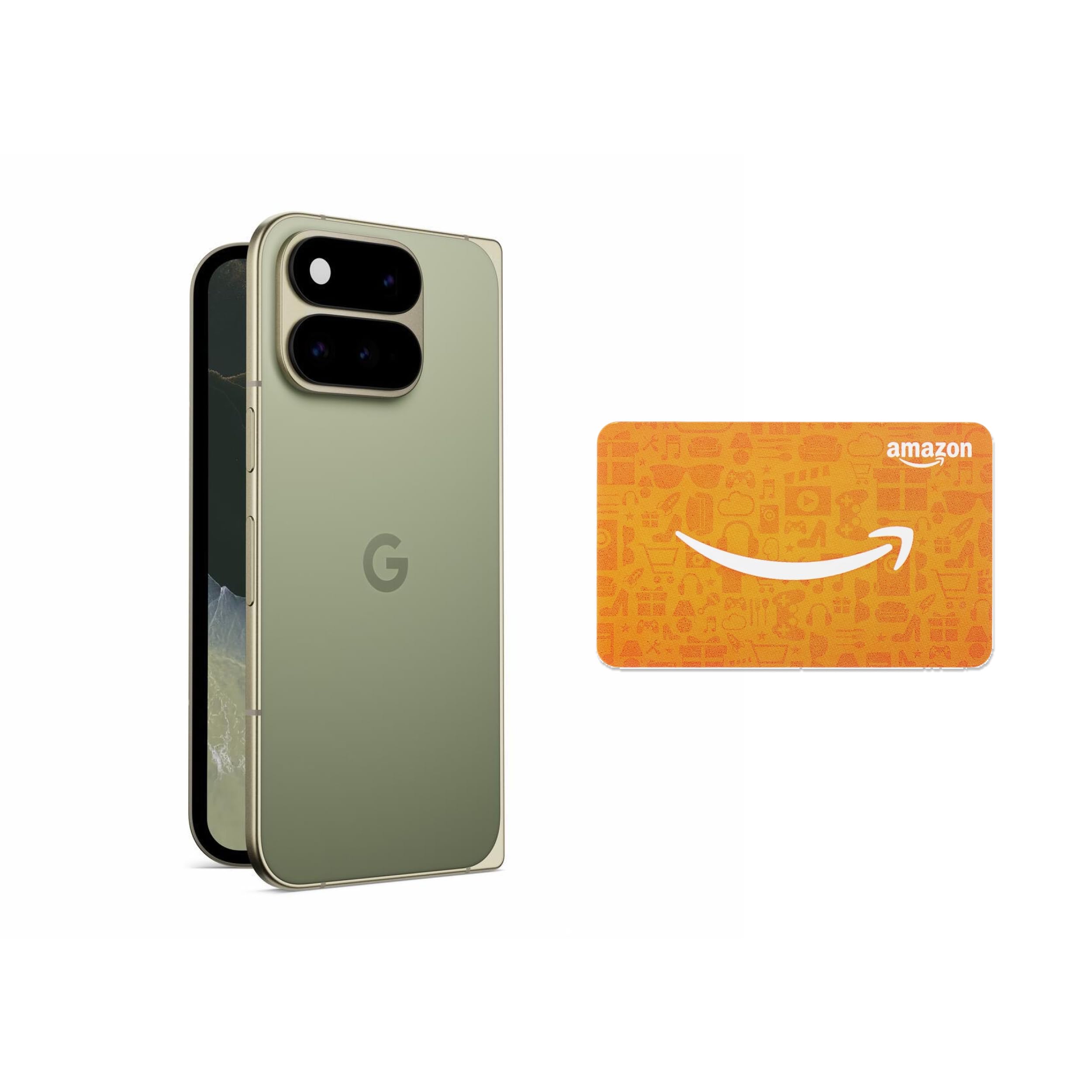 Google Pixel 11 Pro Fold - Olive - 256 GB with $350 Amazon Gift Card