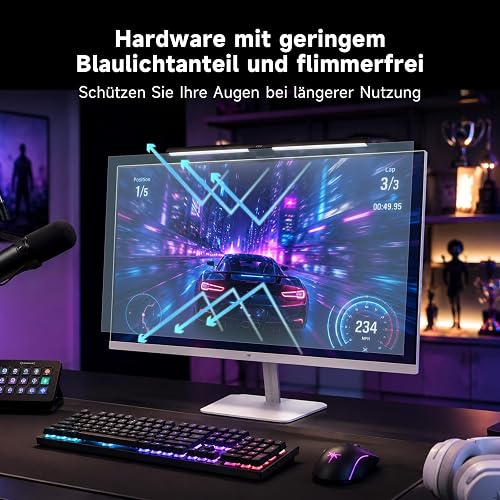 KTC 24 Pouces Ecran PC Gamer | FHD@240Hz | Fast IPS Panel | Temps de réponse de 1 ms (MPRT) | Luminosité de 400 CD/㎡, HDR400 | Adaptive Sync | 116% sRGB, 92% DCI-P3, ΔE<2 | Blanc | H24F7 - 6