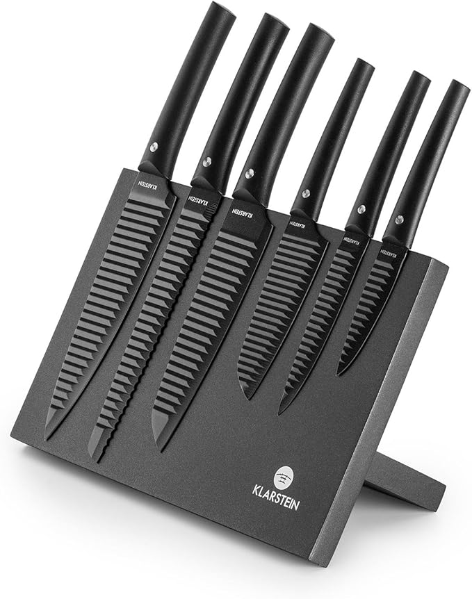 Set Cuchillos Cocina 6 Piezas Cerámica Base Magnética miniatura 6