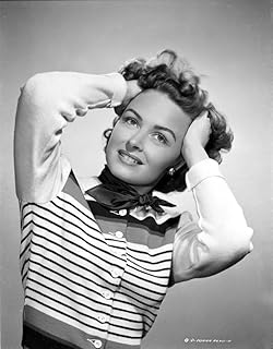 Donna Reed on a Stripe Top Photo Print (8 x 10)