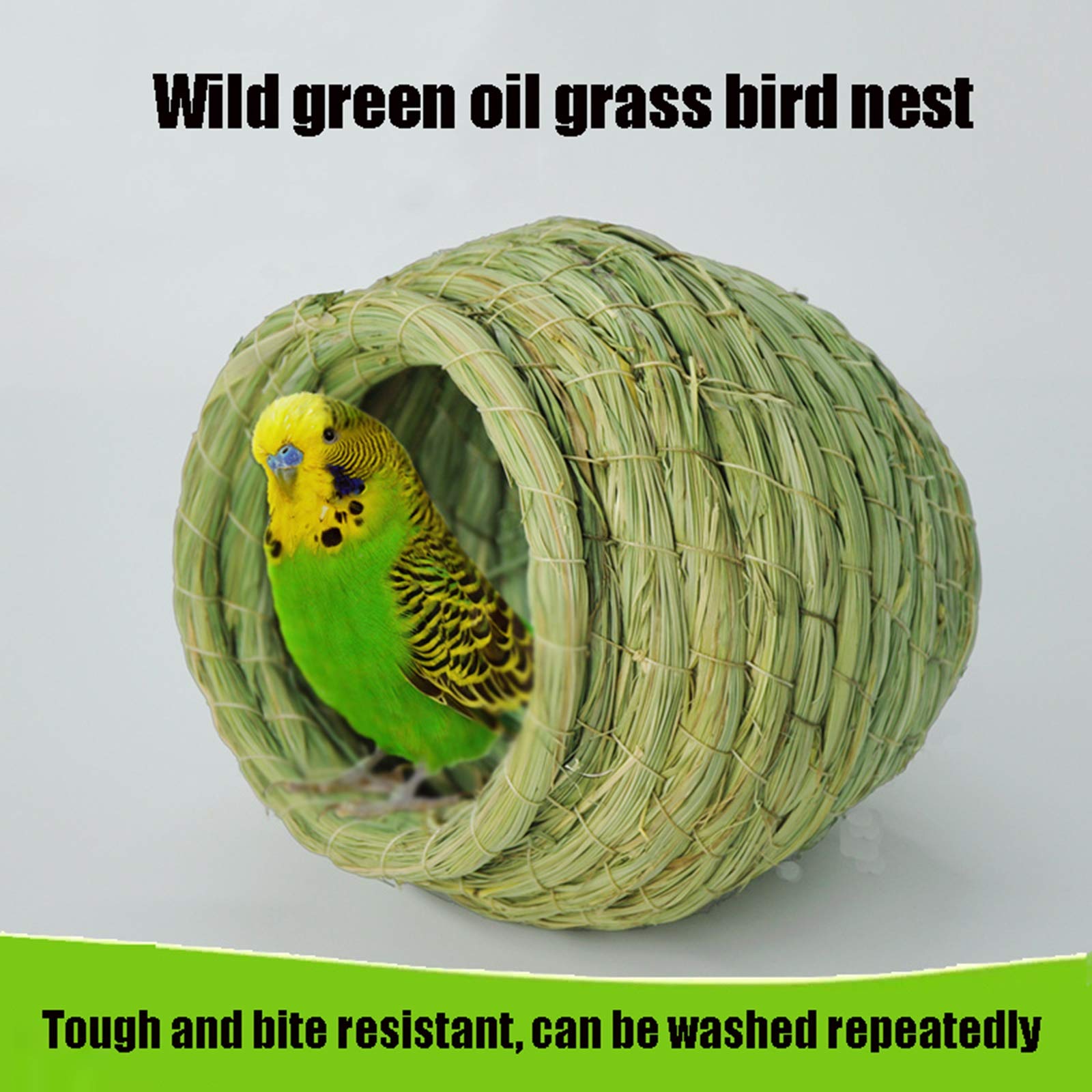 Nidi per Uccelli Eco-Friendly Bird Bird's Nest Outdoor Garden Courtyard Birdhouse Pet Bird Cage Lavabile (Size : Small)