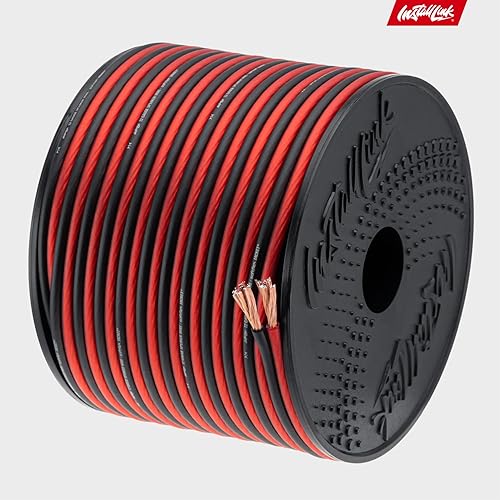 Miniatura 9 de Install Link Cable de altavoz de calibre 12 AWG (100 pies) para estéreo, coche o cine en casa, CCA