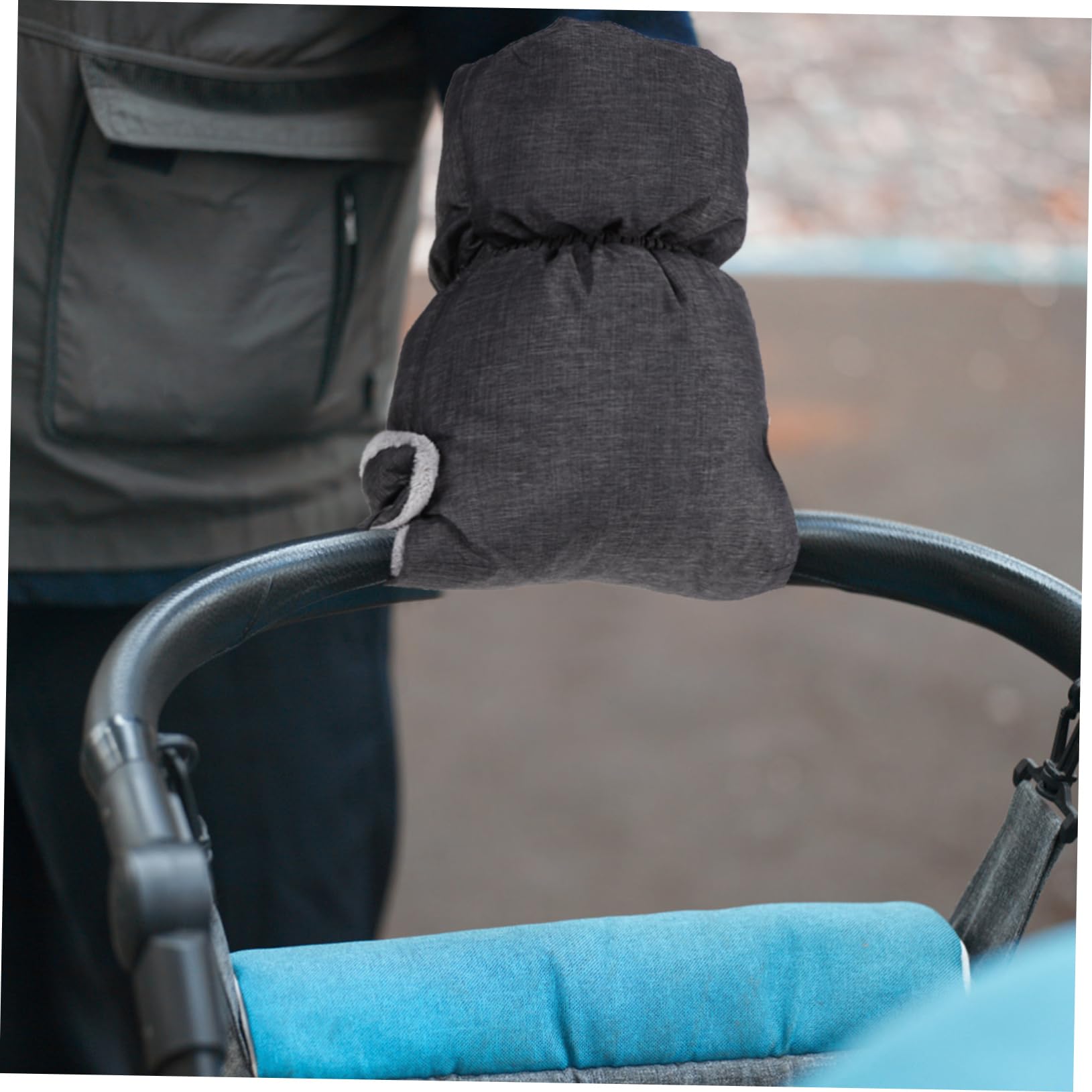 ibasenice 5paires De Poussette Chaud pour Moufles Hiver pour Parents avec Élastique Et Intérieur Polaire Accessoire Pratique pour Froid Lors