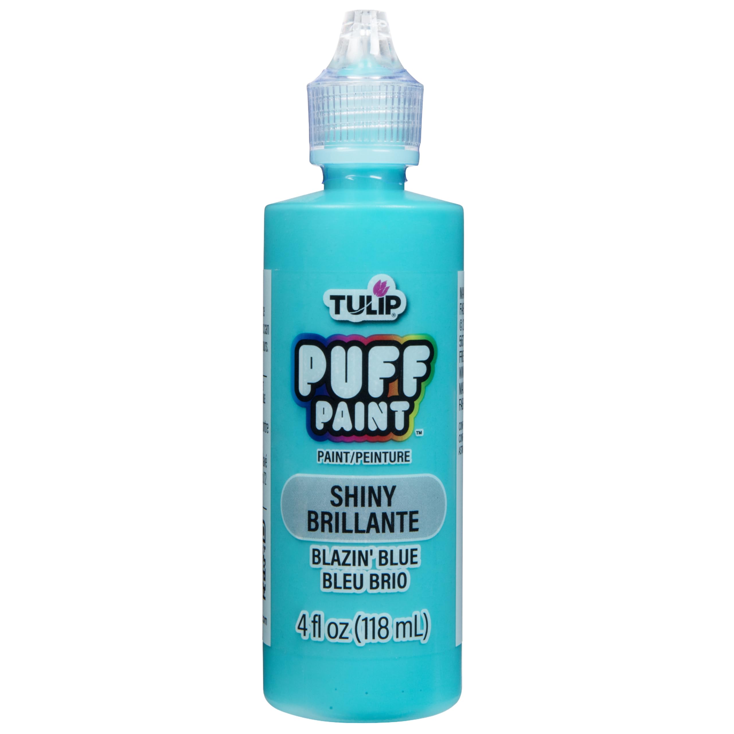 Tulip Dimensional Fabric Paint 4oz Slick Blazin Blue-image-6