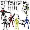 Set de 6 figuras de acción T13 ensambladas, Titan 13 robot impreso en 3D, Dummy 13 multiarticulado (6 piezas) 1