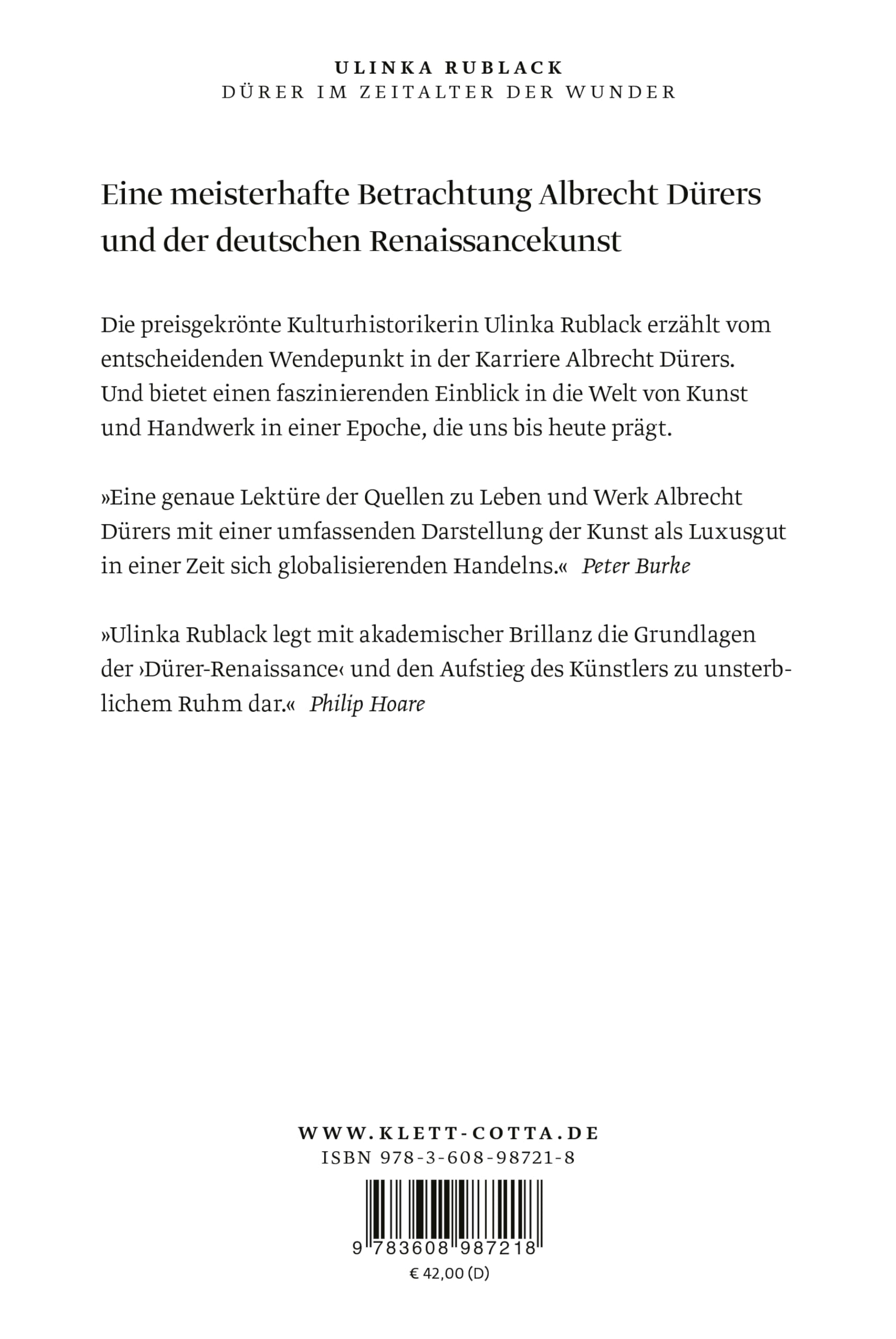 Dürer im Zeitalter der Wunder: Kunst und Gesellschaft an der Schwelle zur globalen Welt. | Einhard-Preis 2025