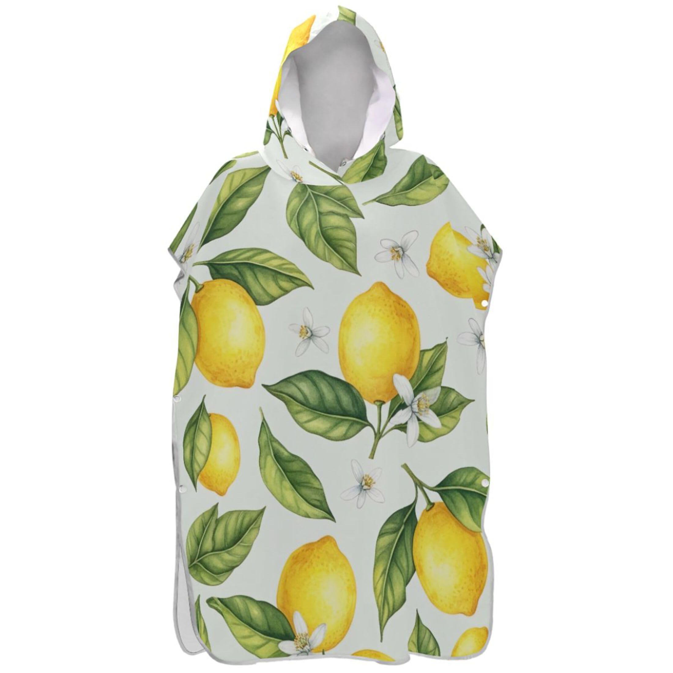 Serviette à capuche poncho de surf peignoir plage adulte