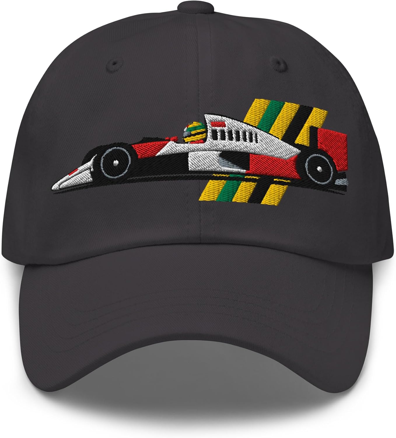 CO2 Tees Ayrton Senna MP4 Embroidered Racing Baseball Cap