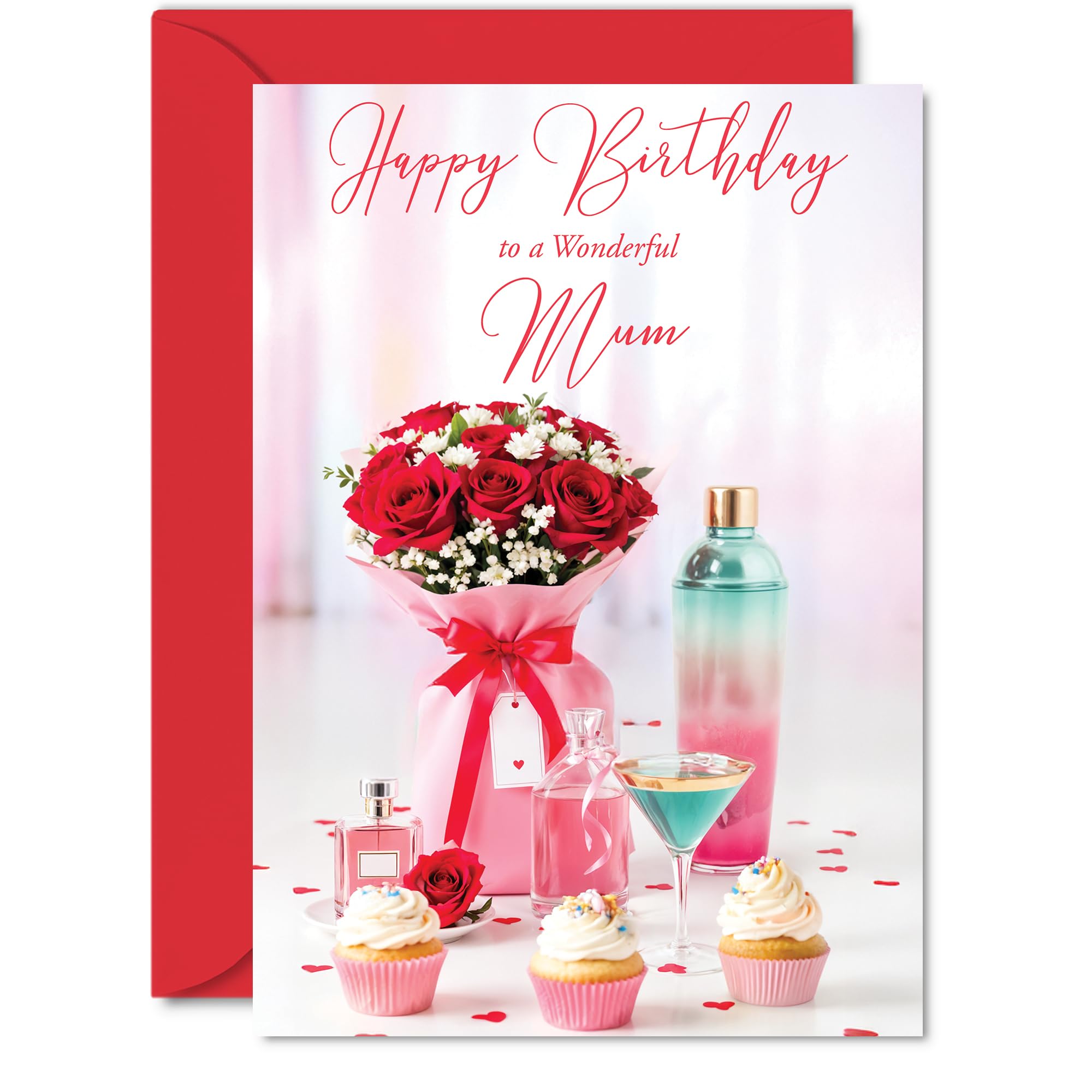 Heartfelt Birthday Card for Mum, A Sprinkle of Love and Cupcakes