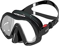 Vista 2 de ATOMIC Aquatics Máscara de buceo sin marco Venom con falda rígida de silicona Cómoda máscara de natación ultra transparente para buceo y esnórquel