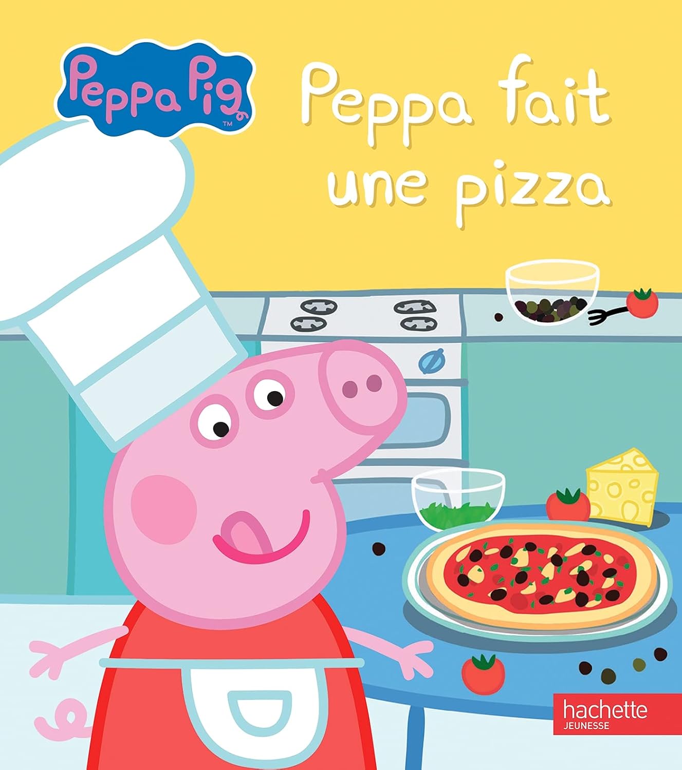 Peppa Pig Peppa fait une pizza 9782017154334 Neville