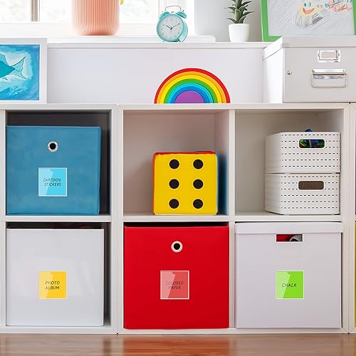 Miniatura 7 de Paquete de 30 bolsillos autoadhesivos para tarjetas de índice, con apertura superior, tarjetero ideal para organizar y proteger tus tarjetas de