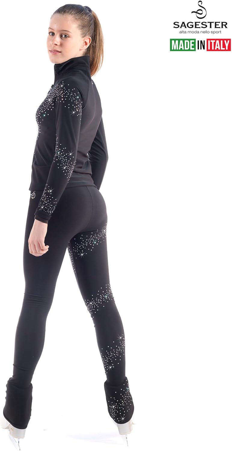 Figure Ice Skating Pants/Handmade in Italy/Ice Skating Practice Wear
