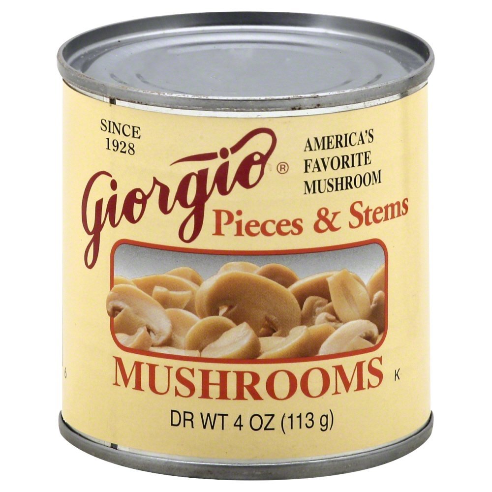 Giorgio Mushroom Pieces N Stem (6 Pack)