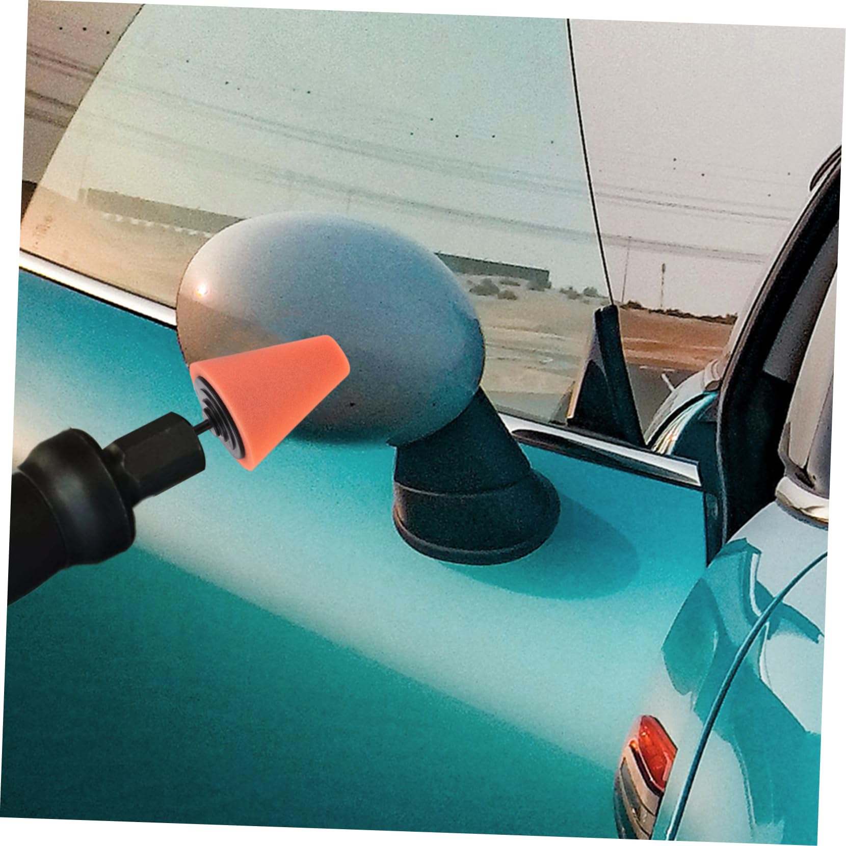iplusmile 12pezzi Dischi Lucidatori Per Auto Coni Di Lucidatura Per Ruote Ottimizzati Per Trapano Strumento Per e Dettagli Della Carrozzeria Versatili Per Auto e Barca Facili Da Pulire e